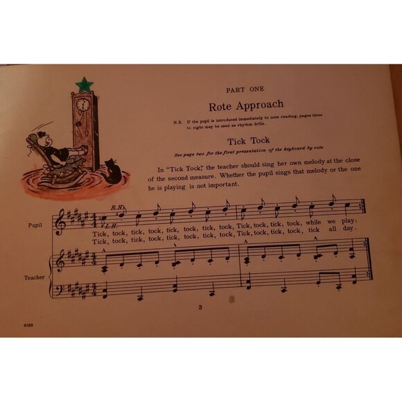 Let's Begin To Play: A Piano Book For The Very Young By Buenta Carter 1936 - Picture 3 of 3